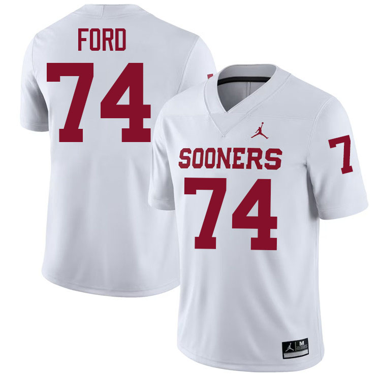 Cody Ford Oklahoma Sooners Jersey,Oklahoma Sooners Football Uniforms,Jersey-White